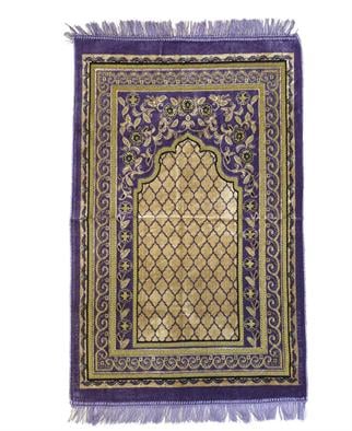 Mihraplı Şpinger Seccade Lila 