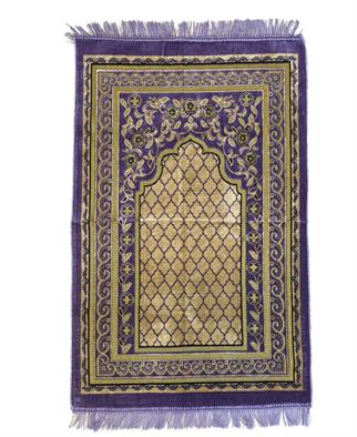 Mihraplı Şpinger Seccade Su Yeşili