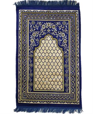 Mihraplı Şpinger Seccade Su Yeşili