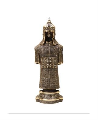 Sarı Renk Biblo Zırh Küçük Boy