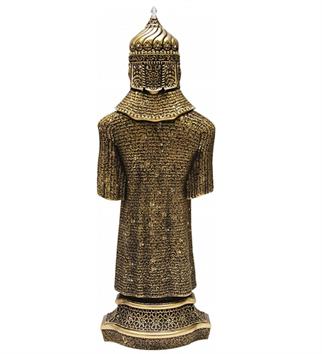 Sarı Renk Biblo Zırh Orta Boy