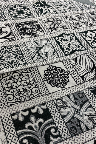 Simli kırkyama goblen 10 lu