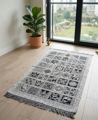 Simli kırkyama goblen 10 lu