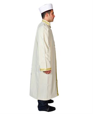 Sırmalı Çınar Cübbe - Krem