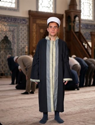 Sırmalı Çınar Cübbe - Siyah