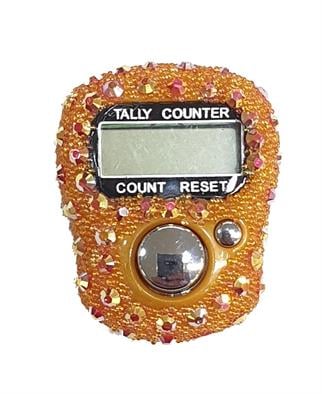 Taşlı Zikirmatik Turuncu - 10 Adet