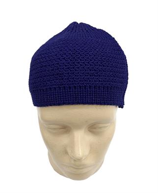 Tek Kat Orlon Takke Koyu Mavi