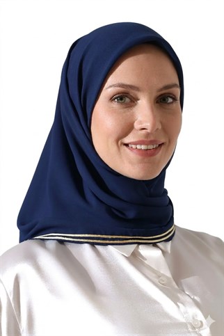 Tesettür Biyeli Bürümcük Düz Şifon Eşarp 10lu