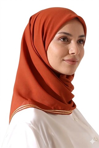 Tesettür Biyeli Bürümcük Düz Şifon Eşarp 10lu