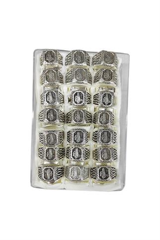 Tuğralı Hediyelik Erkek Yüzük 42 li