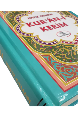 Türkçe Okunuşlu Mavi Kuranı Kerim - Hafız Osman 2.Hamur