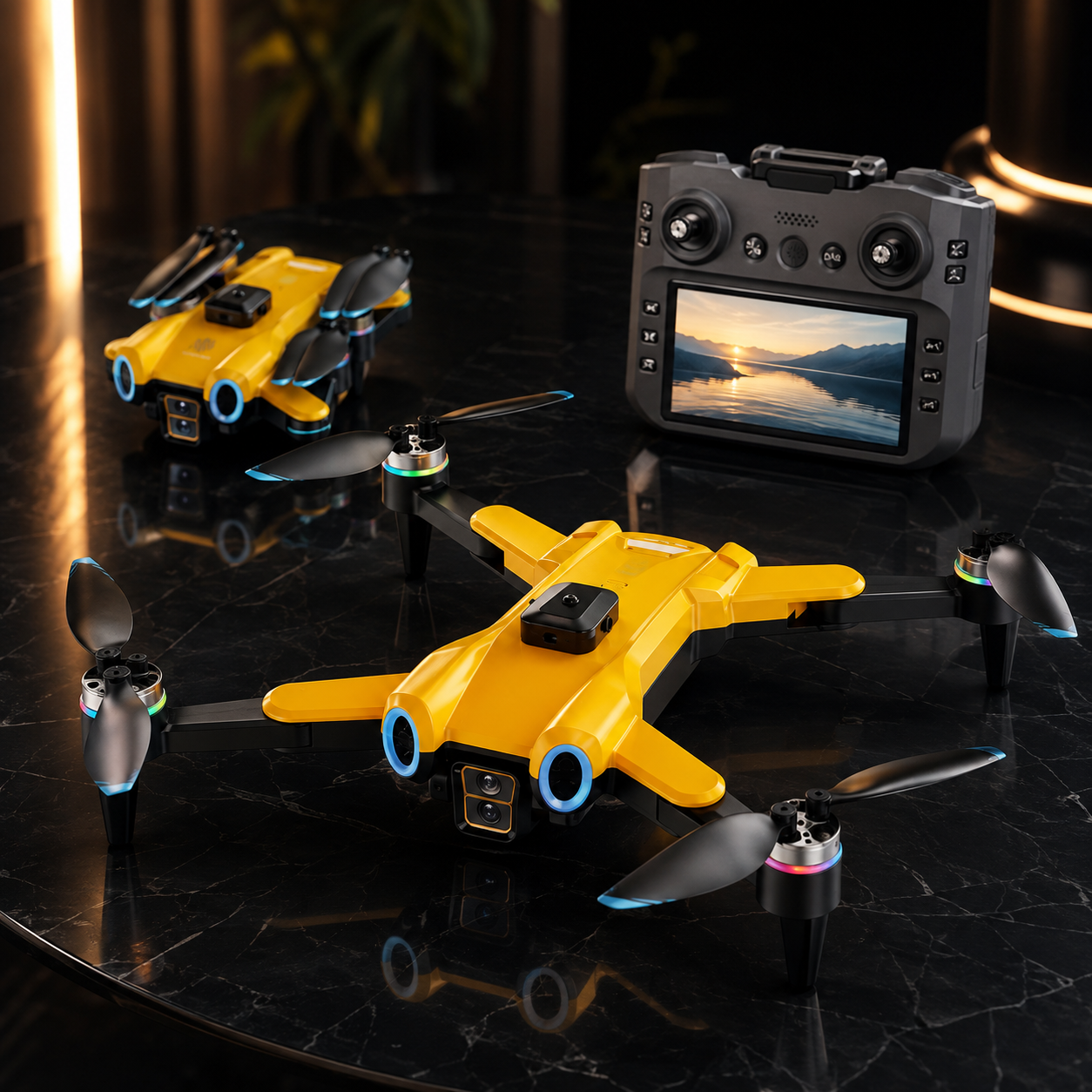 Gökyüzünü Büyük Ekrandan Yönet: T16 Çift Kameralı Drone ile 360° Engel Algılamalı Uçuş Deneyimi