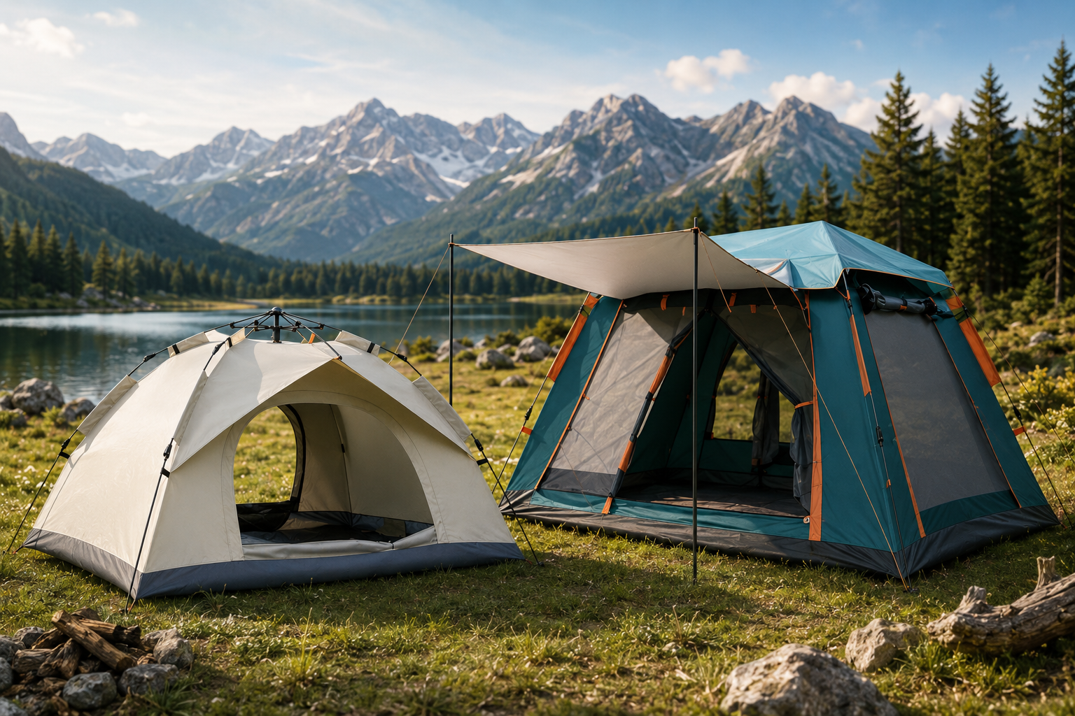 Hafif Trekking Çadırı – Kolay Kurulum, Yüksek Su Geçirmezlik