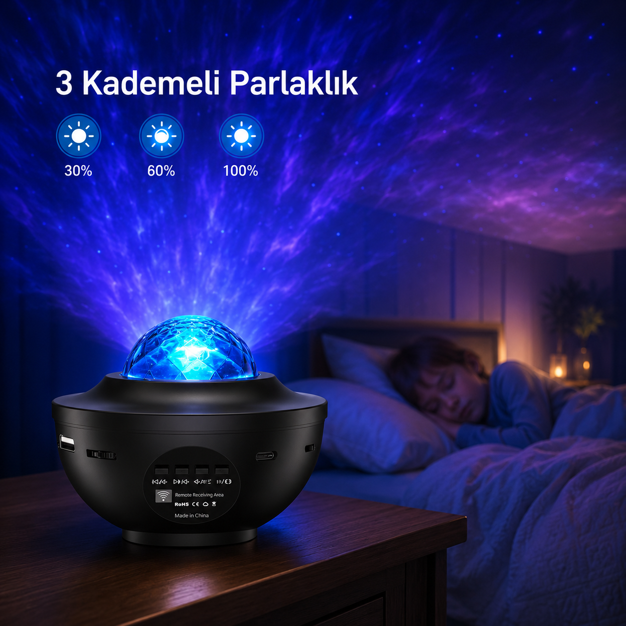 Starry Light Atmosfer Projektörü Çalışmıyor mu? Kumanda, Işık ve Yansıtma Sorunları Çözüm Rehberi