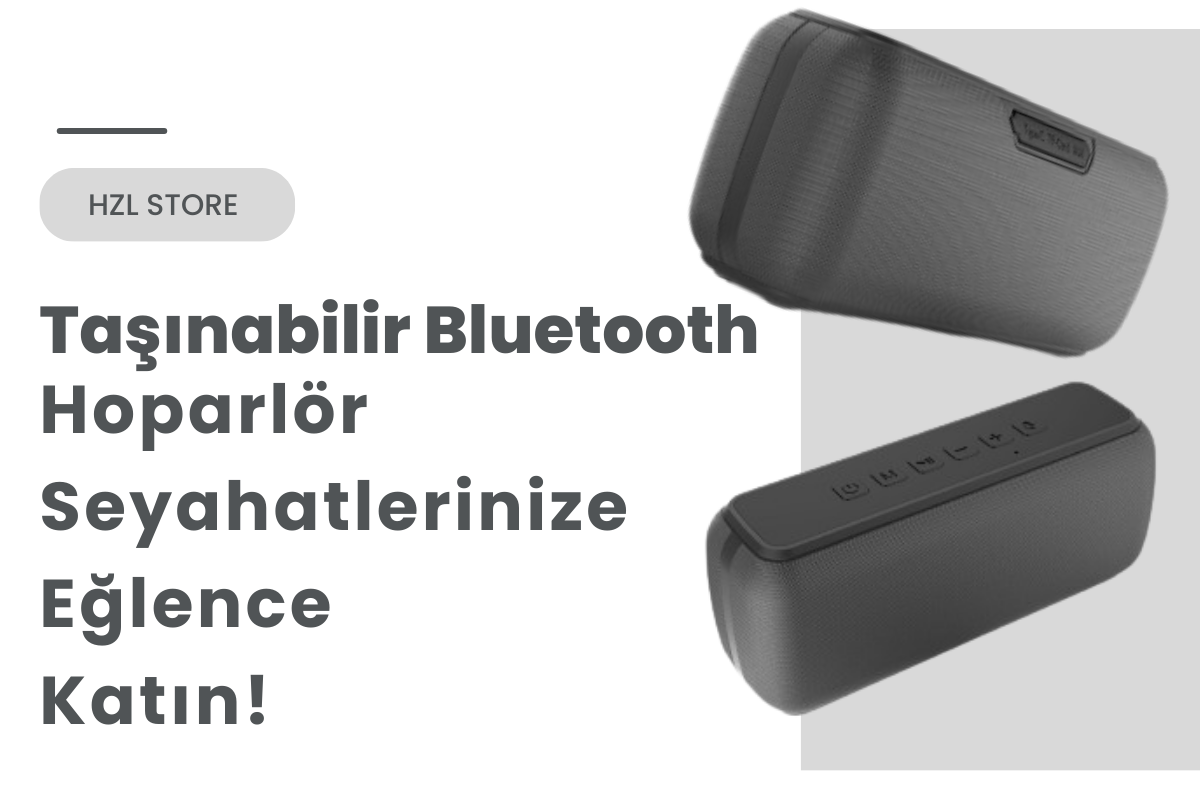 Taşınabilir Bluetooth Hoparlörler: Seyahat Ederken Müziğinizden Ödün Vermeyin