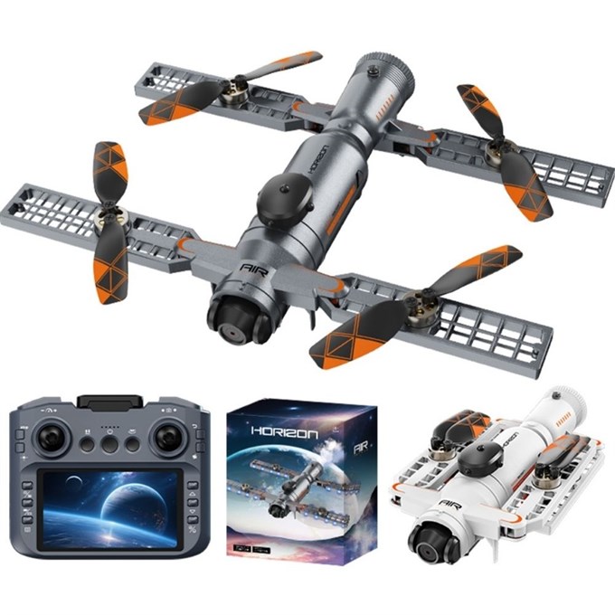  AE22 GPS Destekli HD Kameralı Katlanabilir Drone Brushless Motor, Wi-Fi Canlı Görüntü, 360 Dönüşlü Drone