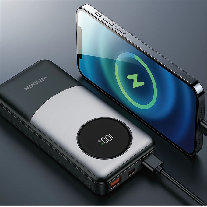 10.000 mAh Powerbank 22.5W Hızlı Şarjlı Dijital Göstergeli Taşınabilir Şarj Cihazı