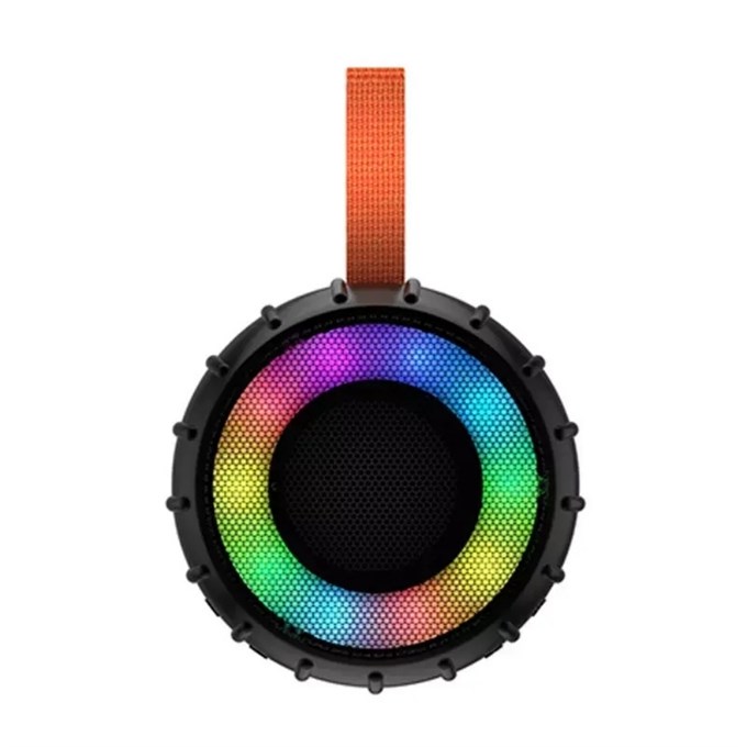 1200 mAh RGB Işıklı 10W Mini Wireless Bluetooth Hoparlör Taşıma Askılı Taşınabilir Speaker