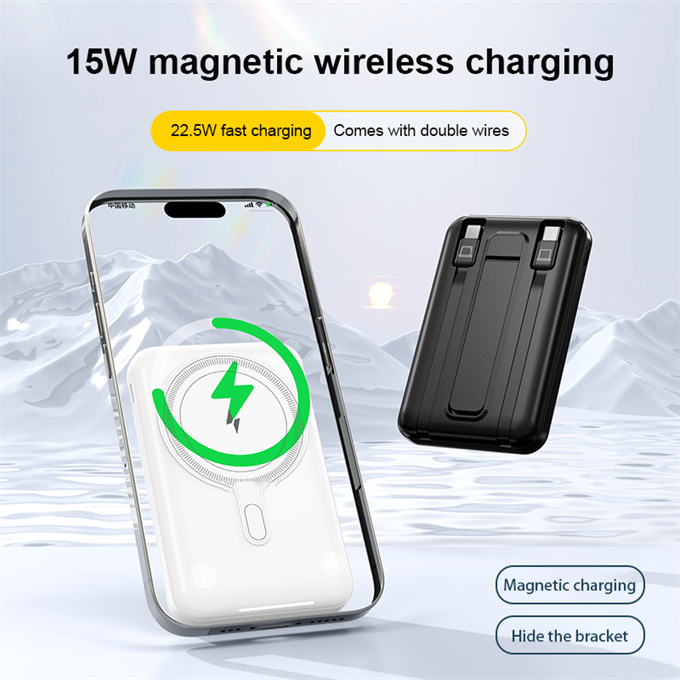 12000mah 22.5w Hızlı Sarj Destekli manyetik powerbank