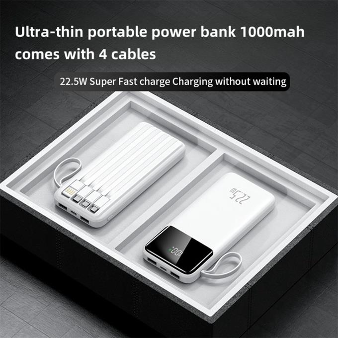 16,000 mAh Powerbank – 22.5W Hızlı Şarj, Kompakt ve Yüksek Kapasiteli Taşınabilir Şarj Cihazı
