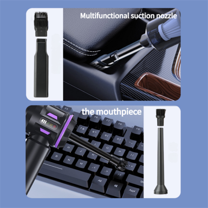 20,000PA Katlanabilir Ev Ofis Araba Süpürgesi 3 Modlu Çanta Hediyeli