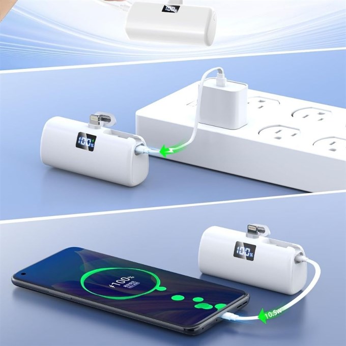 4500 mAh LİGHTNİNG Girişli Taşınabilir Mini Taşınabilir Hızlı Şarj Taşınabilir Şarj Cihazı