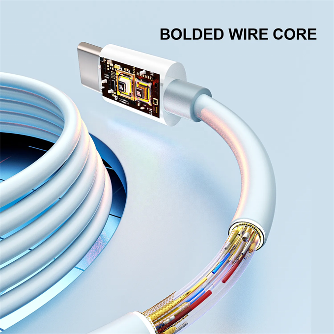 60W Hızlı Şarj Destekli 1 Metre Type-C Type-C Kablo