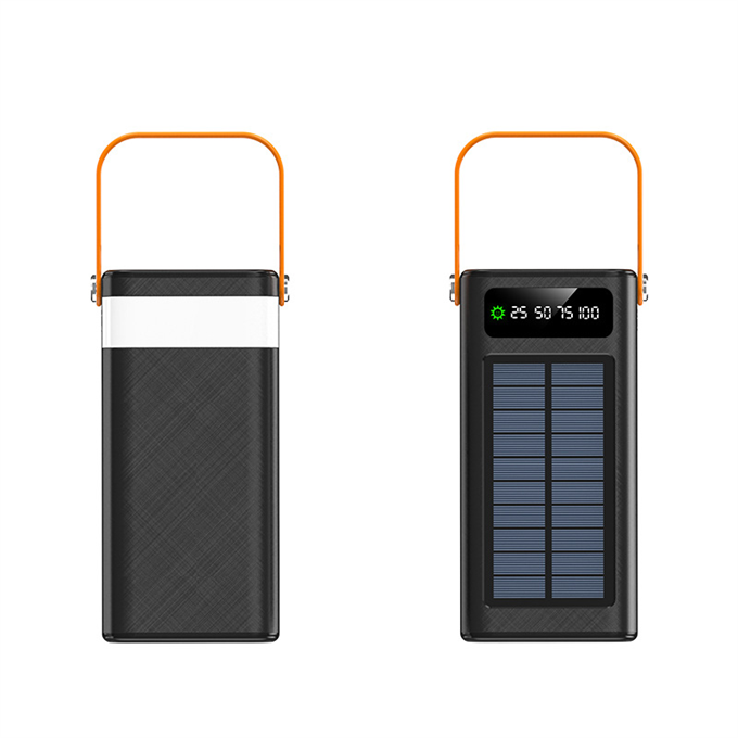 80.000 Mah Solar Güneş Enerjili Powerbank  Hızlı Şarj  Taşınabilir Aydınlatma  Çoklu Çıkış 