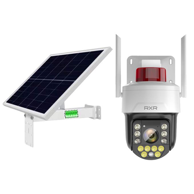 RXR C14 Full HD 30x Zoom Sim Kartlı Solar Panelli 4G Kamera