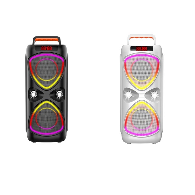 ABS-4219   Mikrofonlu Led Işıklı Parti  Speaker