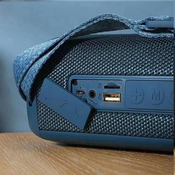 ACS-8 5.3V Bluetooth Kumaş Dokulu ipx7 Speaker RGB - Yüksek Ses Kalitesi Parti ve Karaoke Hoparlörü