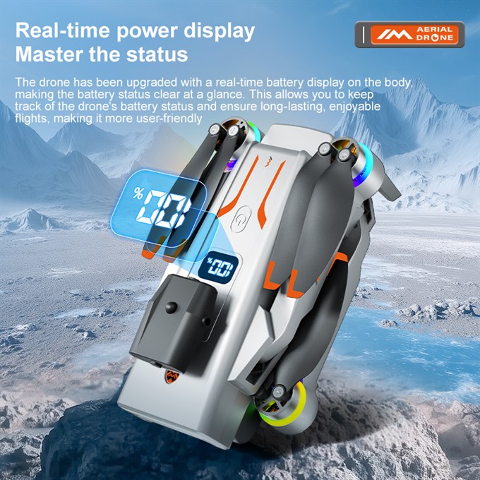 Aerial M4 Engel Tanıma Sensörlü, Katlanabilir Drone