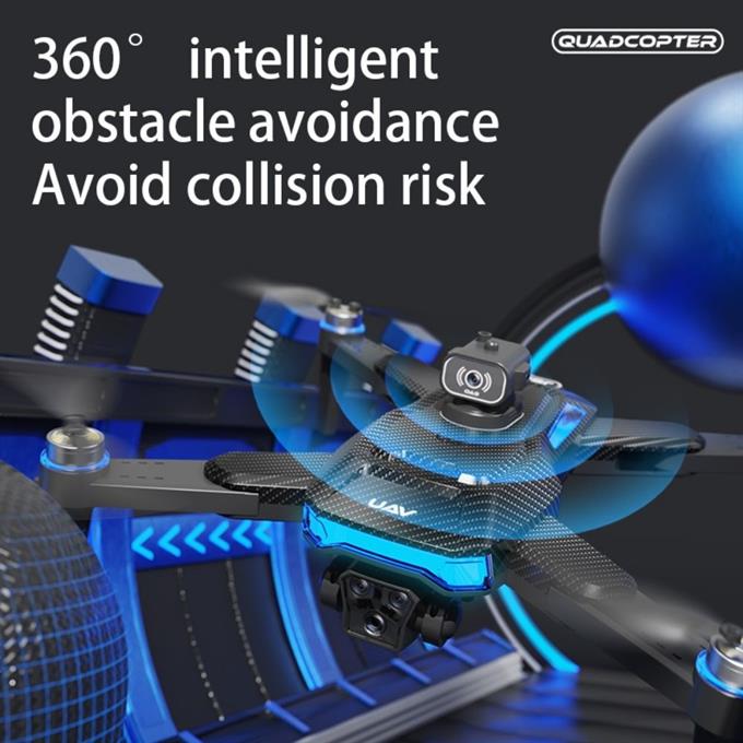 Akıllı 8K Çift Kameralı Katlanabilir Drone, GPS Destekli, Yüksek Hızlı ve Profesyonel Drone