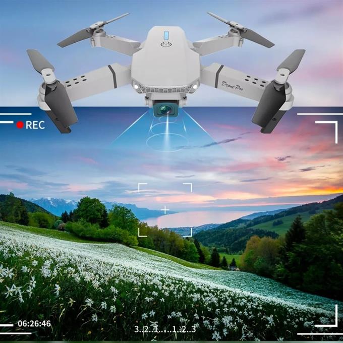 E99 PRO Yarış Drone ile 1080P HD Çift Kamera Profesyonel Uzun Mesafe Mini Uzaktan Kumandalı Uygulama