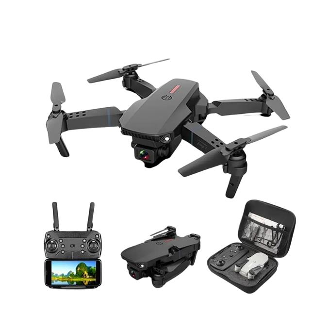 E99 PRO Yarış Drone ile 1080P HD Çift Kamera Profesyonel Uzun Mesafe Mini Uzaktan Kumandalı Uygulama