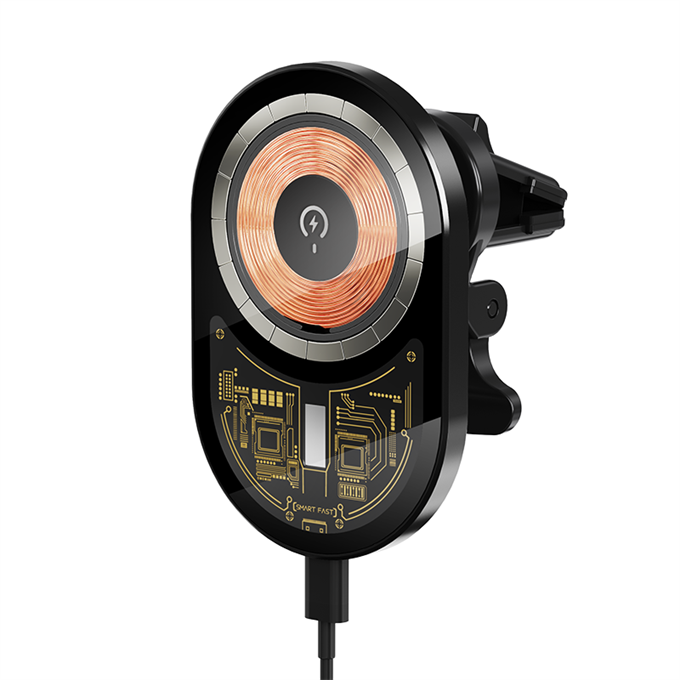 EIMA E-MC4 MagDrive Pro 15W Manyetik Kablosuz Şarjlı Araç İçi Telefon Tutucu