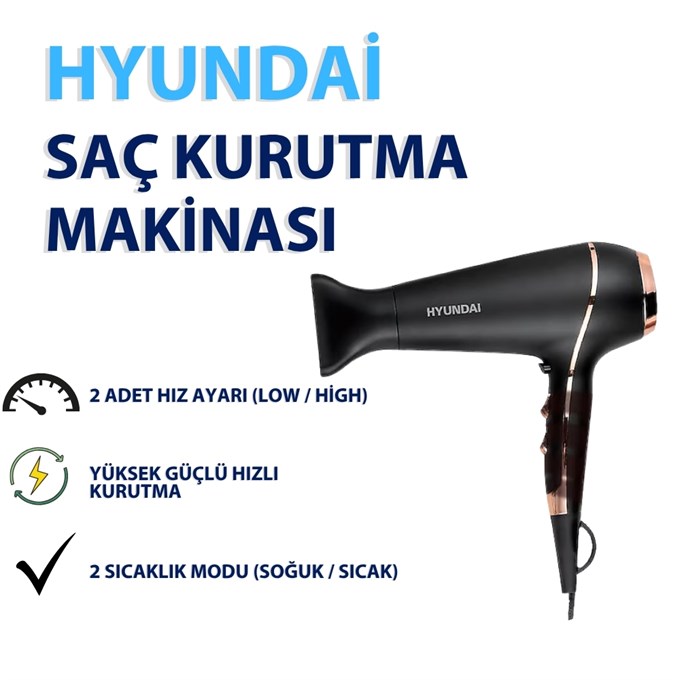 Elektronik 1800 W Saç Kurutma Makinesi
