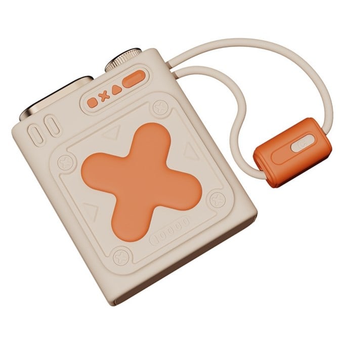  10.000 mAh Kompakt LED Işıklı Taşınabilir Powerbank