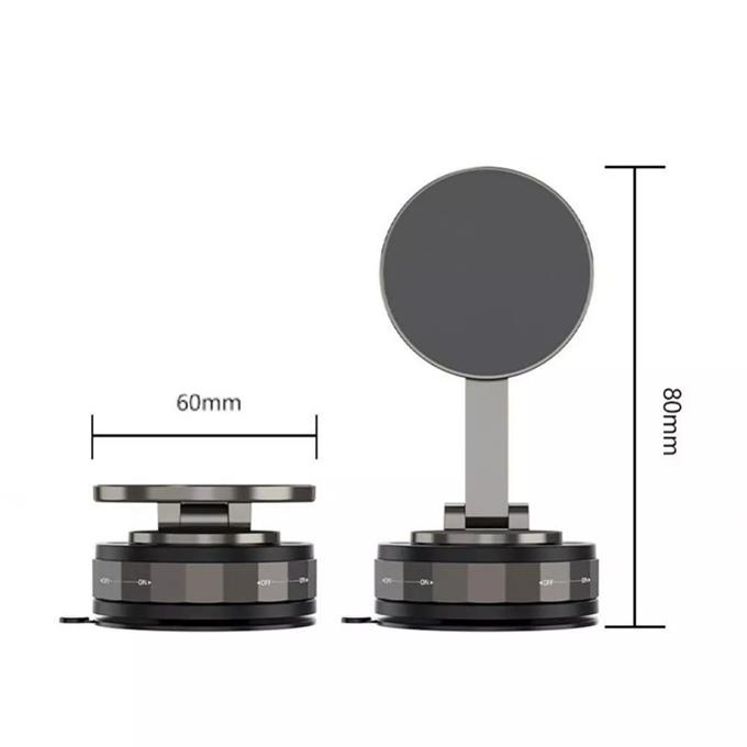 Güçlü 360 Derece Dönebilen Manyetik Mıknatıslı Araç Telefon Tutucu