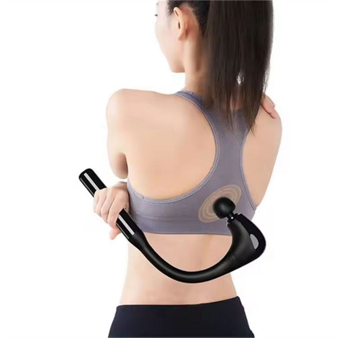 Çok Fonksiyonlu U Şekilli Sırt, Boyun, Omuz, Bacak İçin Derin Doku Tam Vücut Kas Rahatlatıcı Titreşimli Masaj Aleti