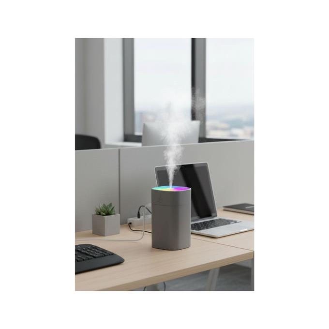 H2O Humidifier 400 Ml Taşınabilir Hava Nemlendirici Buhar Makinesi Ve Aroma Difüzörü 