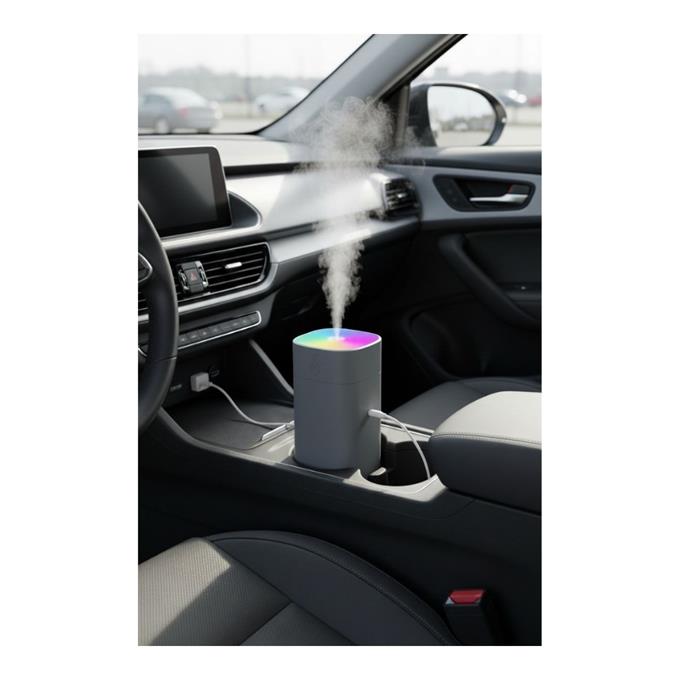 H2O Humidifier 400 Ml Taşınabilir Hava Nemlendirici Buhar Makinesi Ve Aroma Difüzörü 