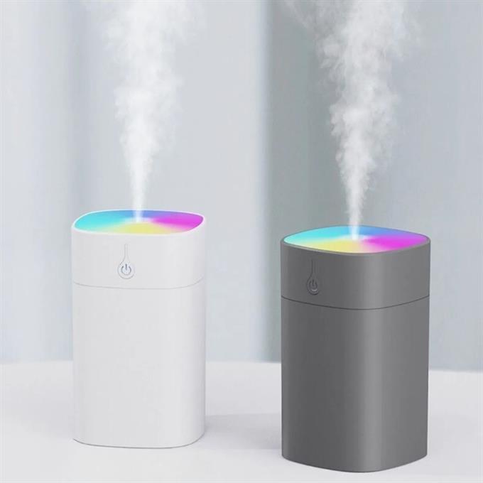 H2o Humidifier 400 ml Ulrasonik Hava - Oda- Araç Nemlendirici Buhar Makinesi Aroma Difüzörü