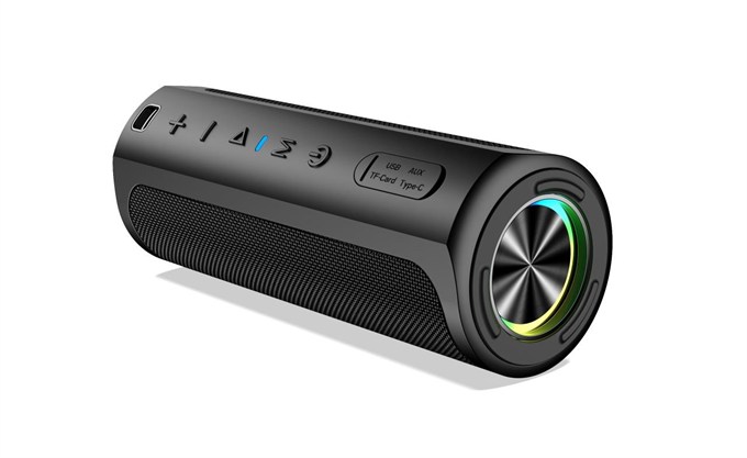 OUTLET/TEŞHİR BEAT 60W Su Geçirmez ipx7 Bluetooth AUX Sd Card Usb Yüksek Ses Kaliteli Hoparlör RGB Speaker