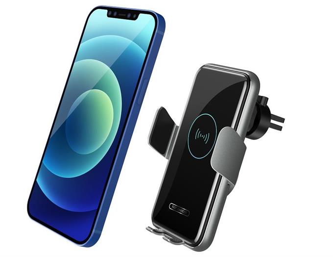 HZL Premium Otomatik Wireless Kablosuz Hızlı Şarj Havalandırma Uyumlu Dönebilen Araç Telefon Tutucu