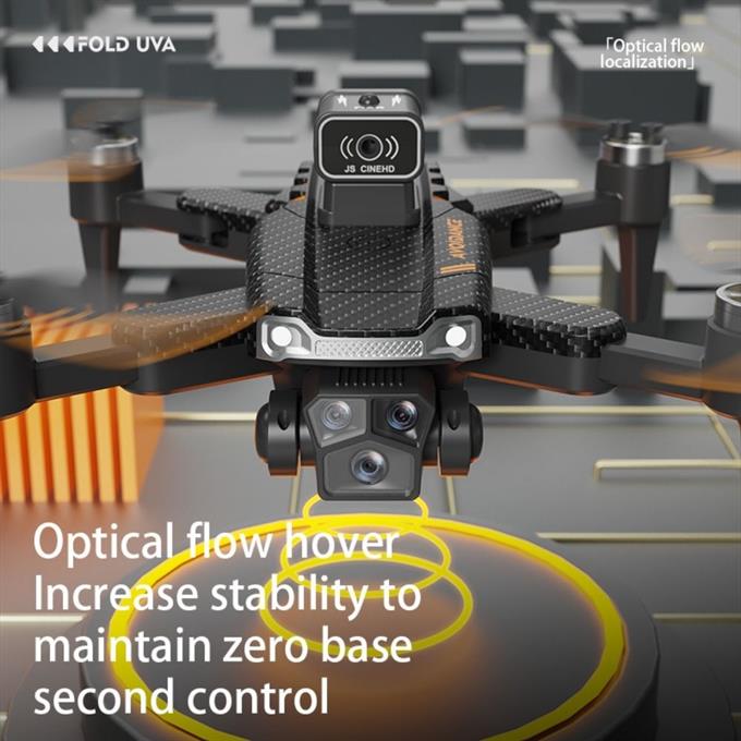 JS22PRO Drone, HD Uzaktan Kumandalı, Fırçasız motorlu 360 Roll Özellikli , Çift lens Korumalı Drone
