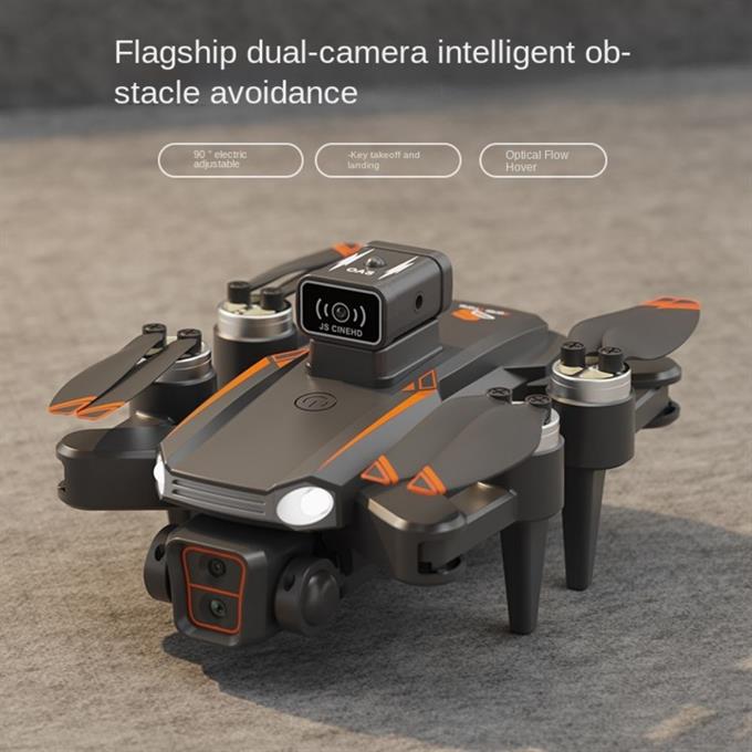 JS26H Drone, Katlanabilir, Akıllı 4K Uzaktan Kumandalı, 360 derece engel algılama uyumlu Hızlı Drone