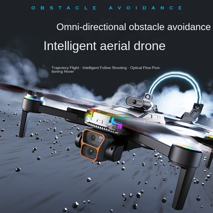 JS39 Drone, Akıllı 4K Uzaktan Kumandalı, Fırçasız motorlu Engel Kaçınma, Çift lens Korumalı Drone