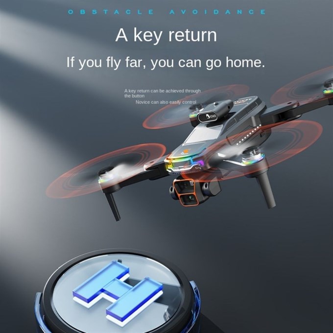 JS39 Drone, Akıllı 4K Uzaktan Kumandalı, Fırçasız motorlu Engel Kaçınma, Çift lens Korumalı Drone