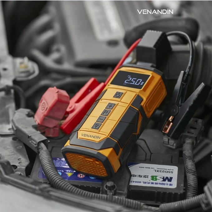 Kablosuz Çok Fonksiyonlu Araç Acil Durum Seti Pompa ve Akü Takviye Jump Starter